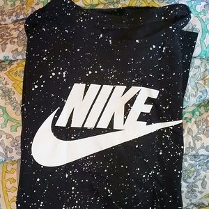 Nike splatter shirt
